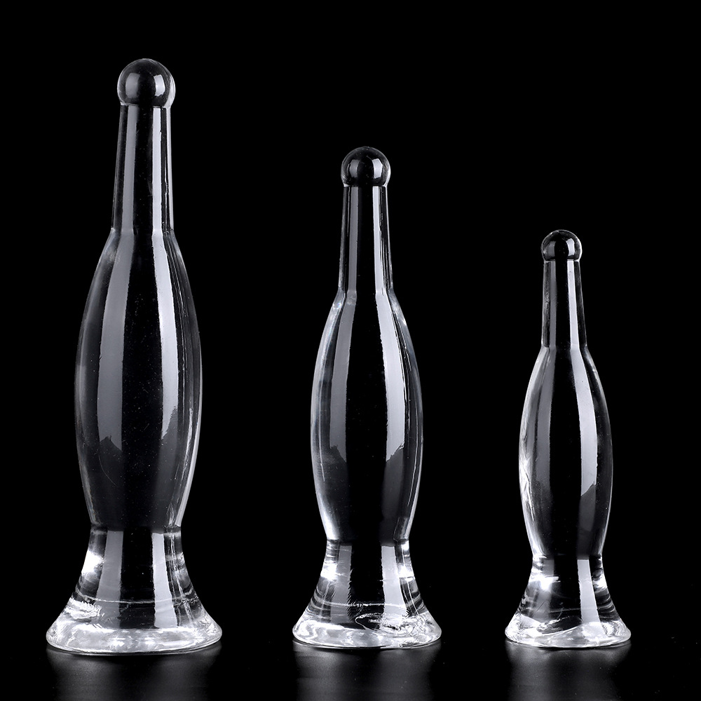 Art Craft Vase - Novedad, tapón Anal transparente con forma