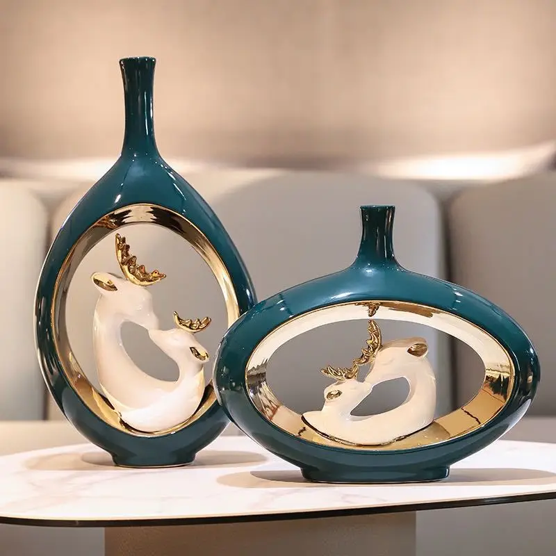 Art Craft Vase - Figuras decorativas creativas para el hogar,