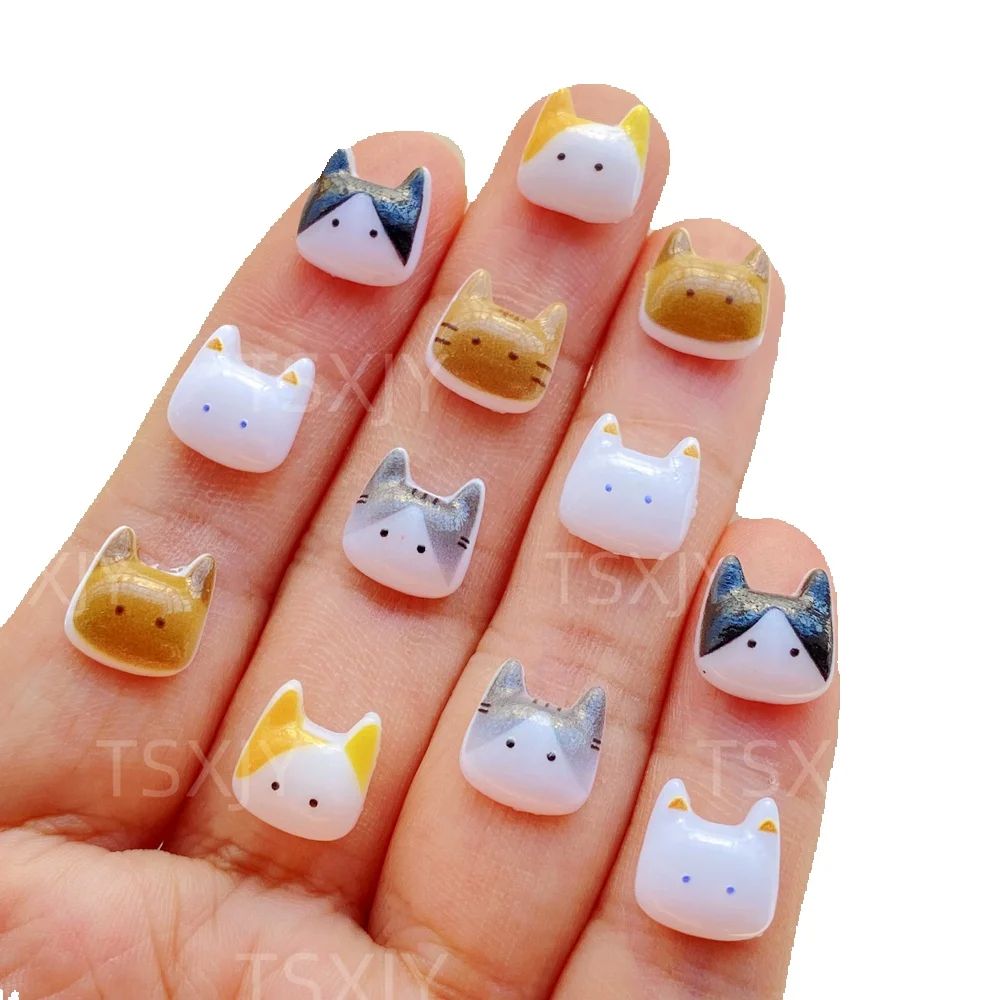 Art Craft New Year - 50 Piezas de Adornos de Piedras