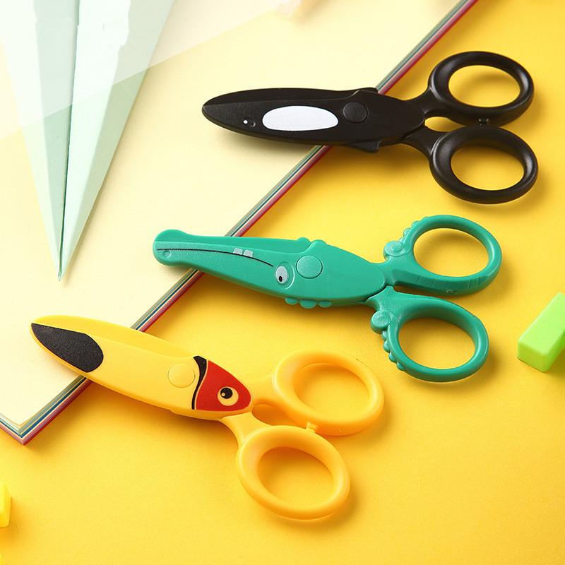 Art Craft For Preschoolers - Tijeras de plástico para niños, 3