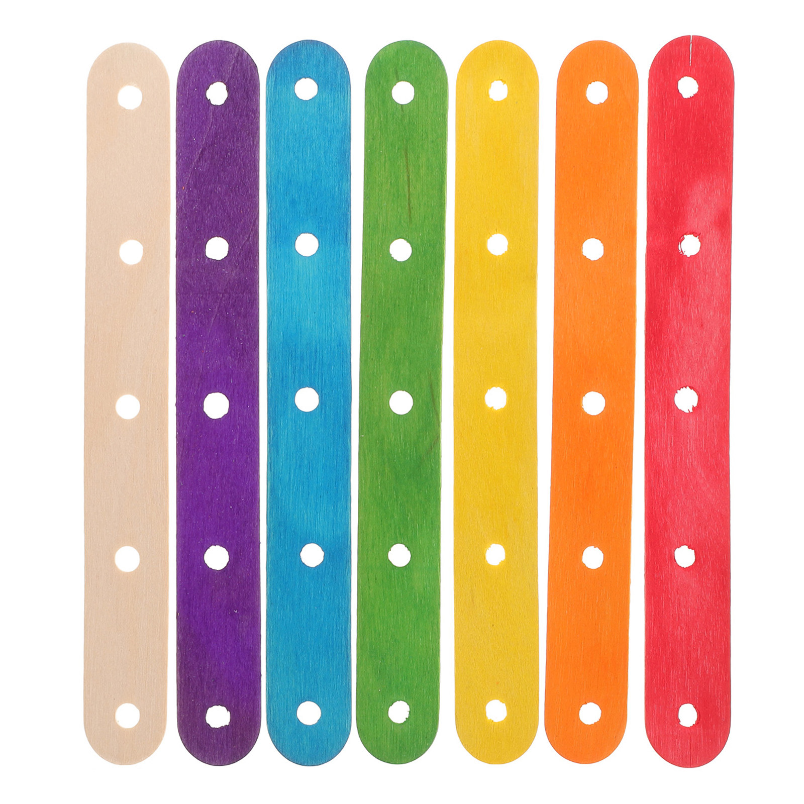 Art Craft Jumbo - 100 Palitos de Madera de Colores