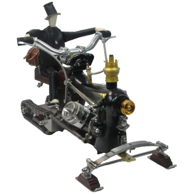 Art Craft Usa - Modelo de moto de nieve: una