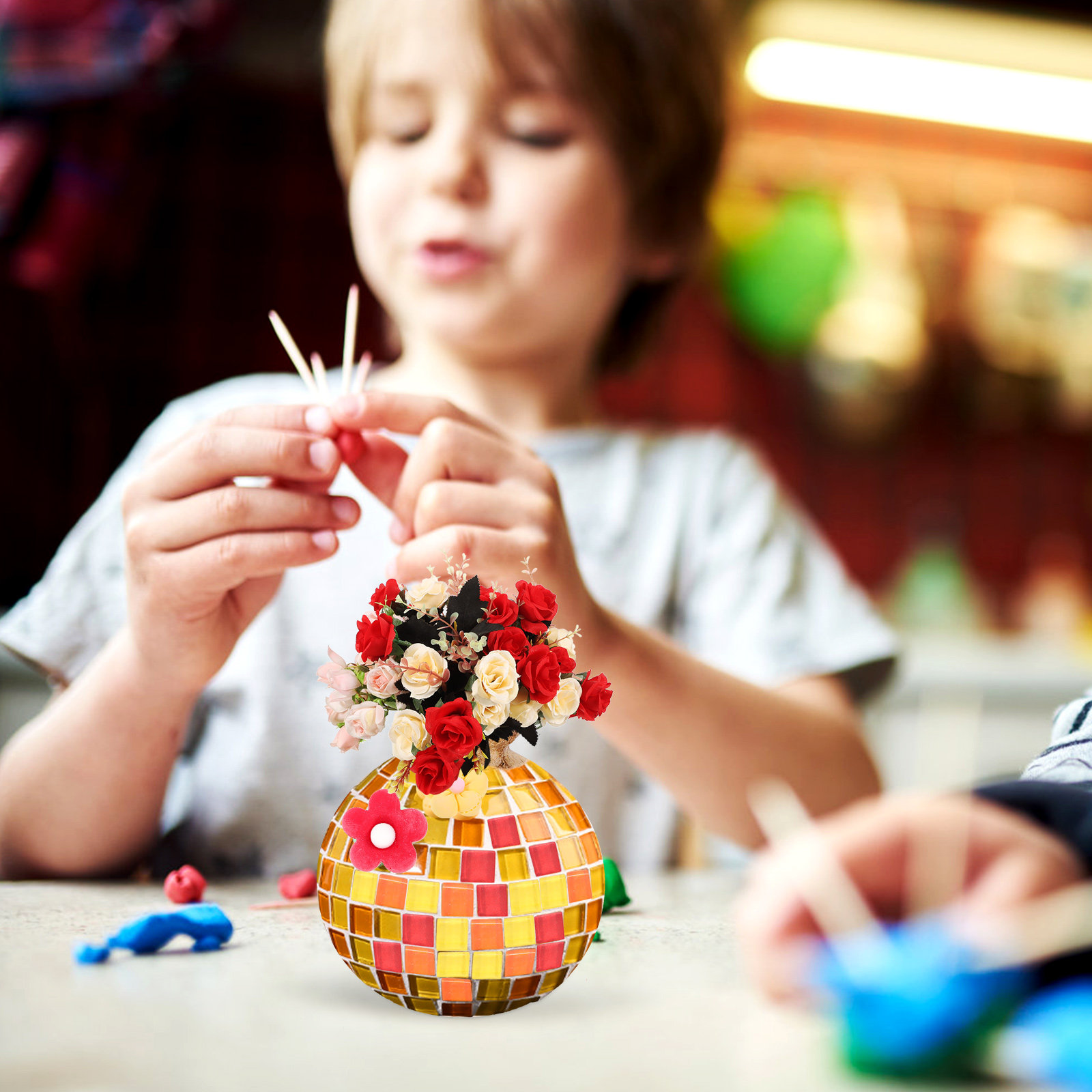 Art Craft Vase - 1 Set de Kit de Manualidades