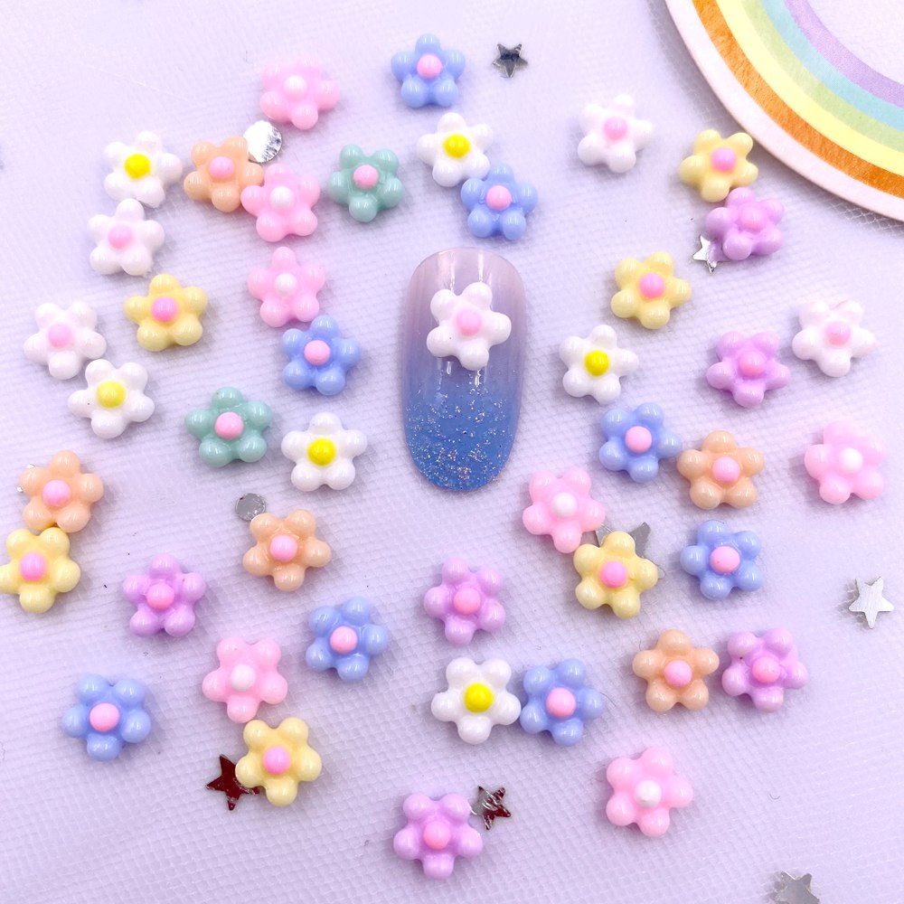 Art Craft New Year - 100 Piezas de Resina de 8mm,