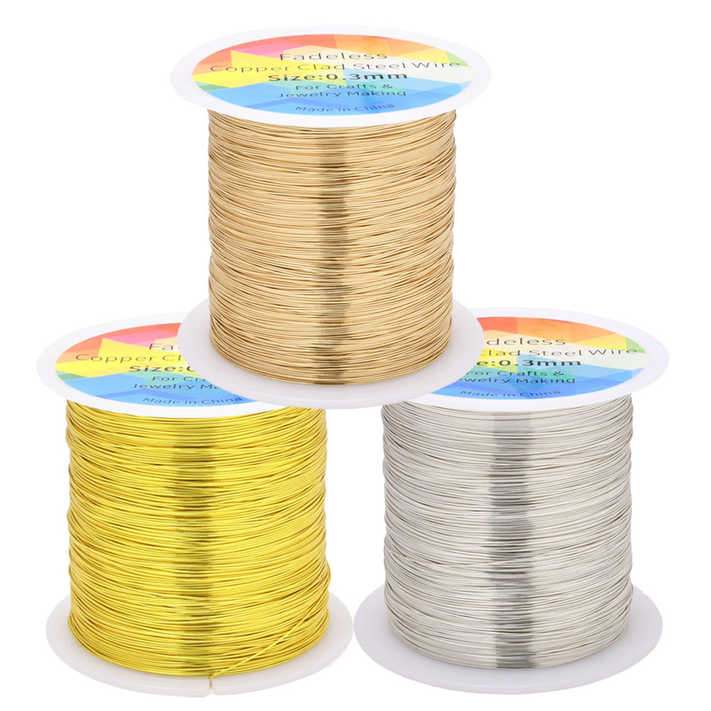 Art Craft Wire - Alambre de acero revestido de cobre
