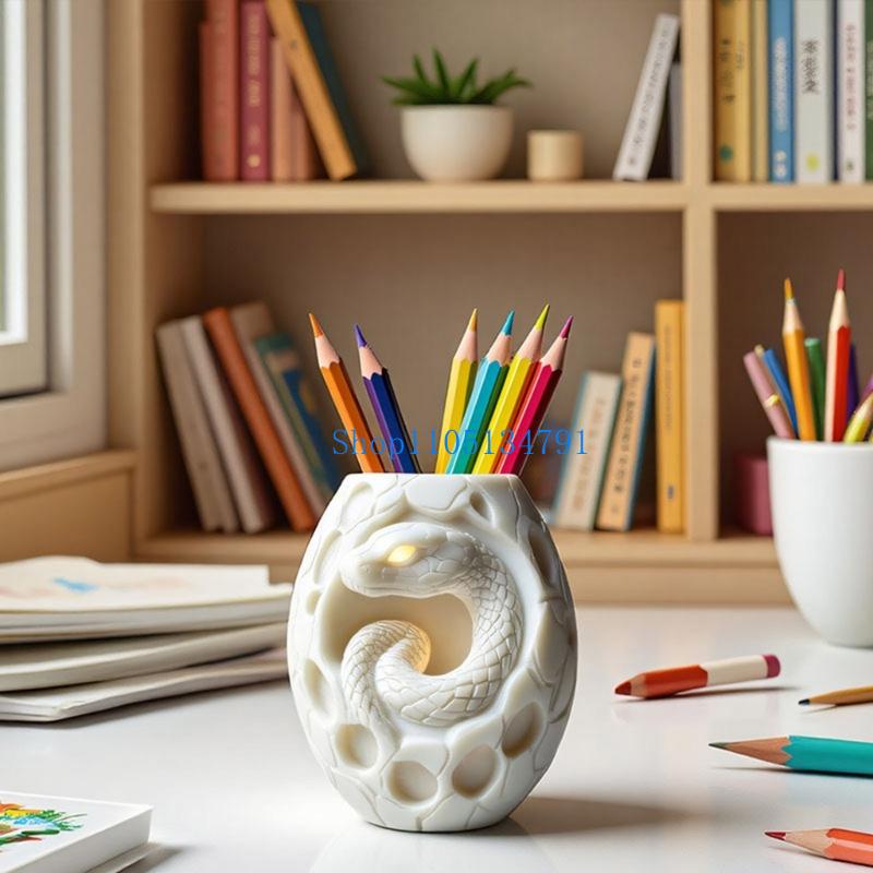 Art Craft Gift Ideas - 98km Creativo Diseño Serpiente Molde Macetero