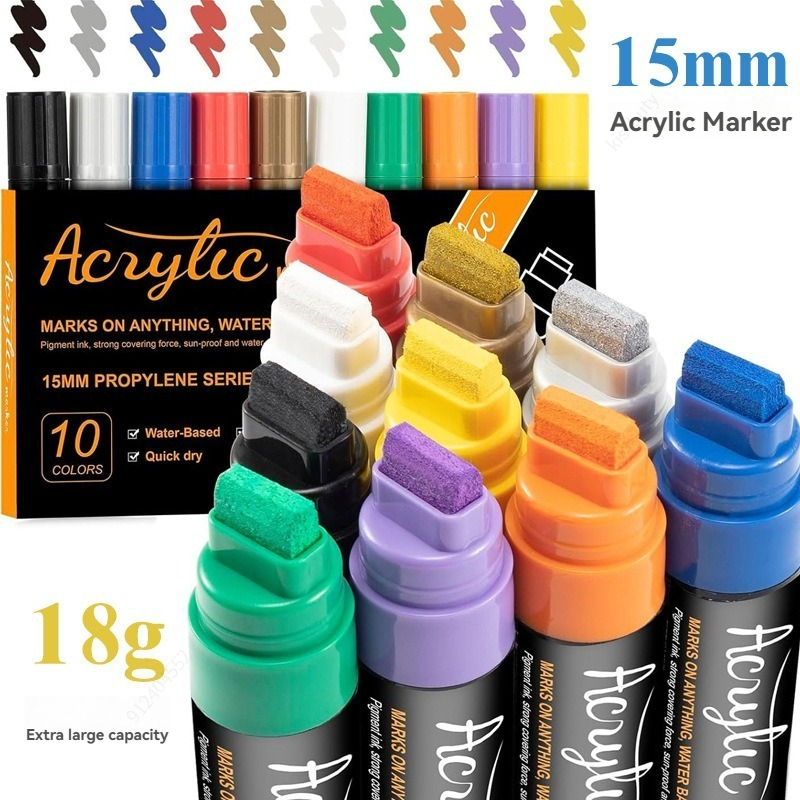 Rotuladores Jumbo de 10 colore - Art Craft Jumbo reseña y precio