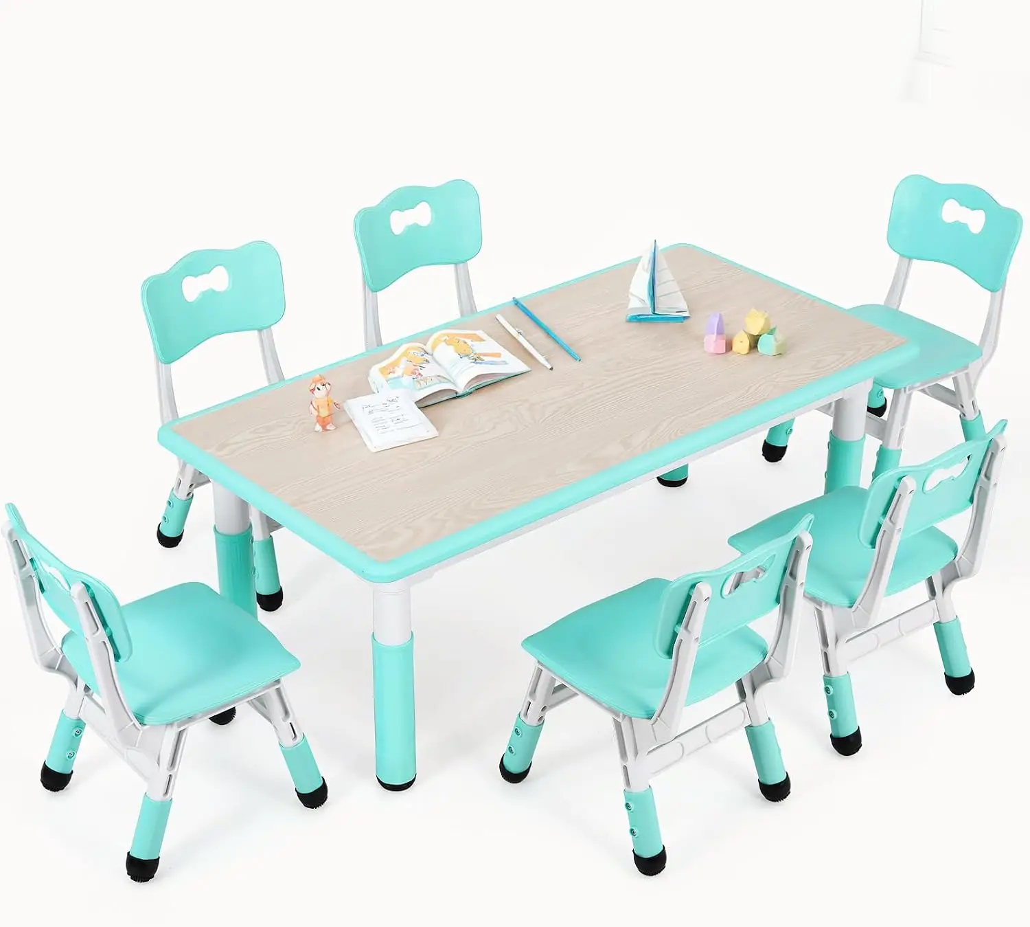Juego de Mesa y 6 Sillas para  - Art Craft For Preschoolers reseña y precio