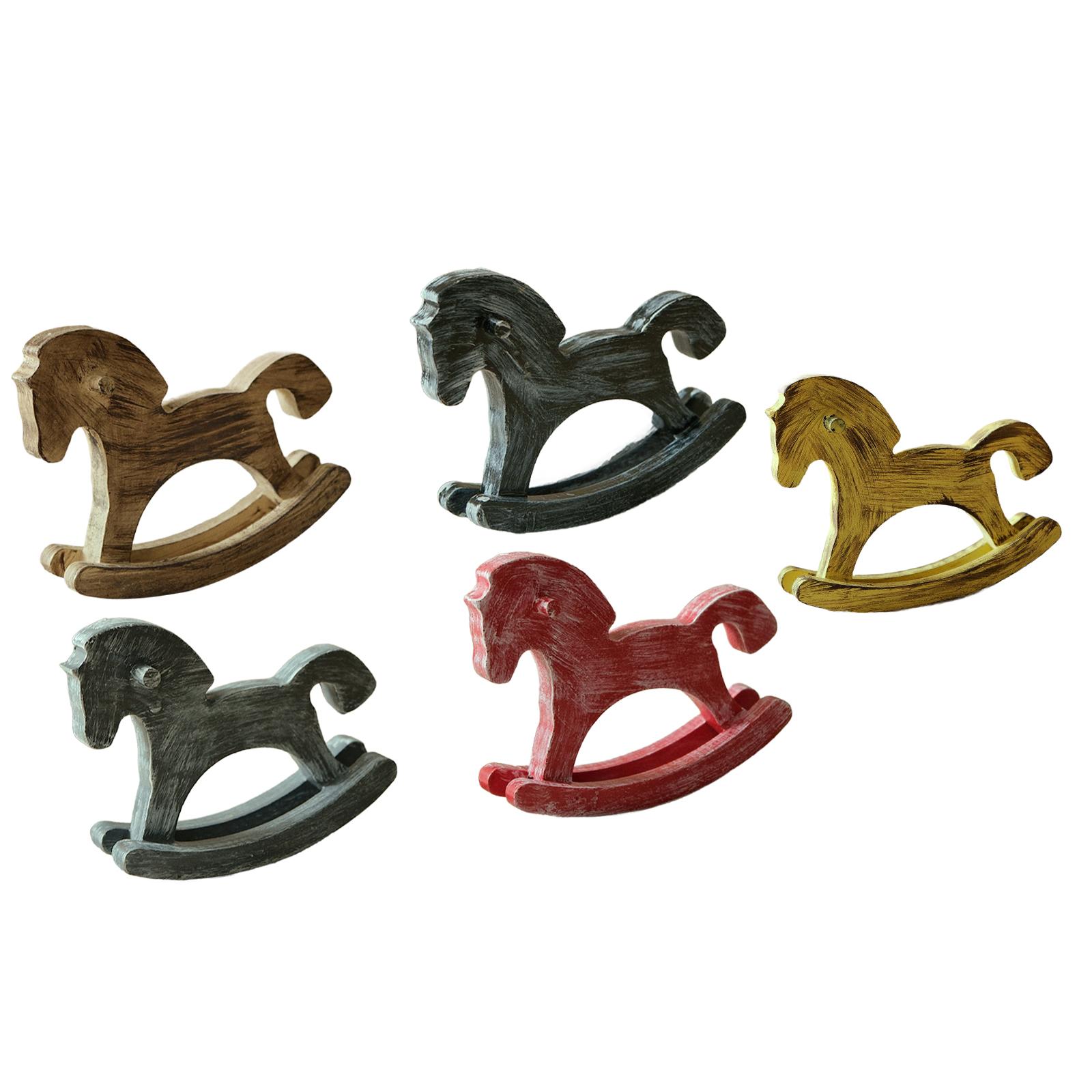 Caballo Balancín de Madera, Ad - Art Craft Horse reseña y precio