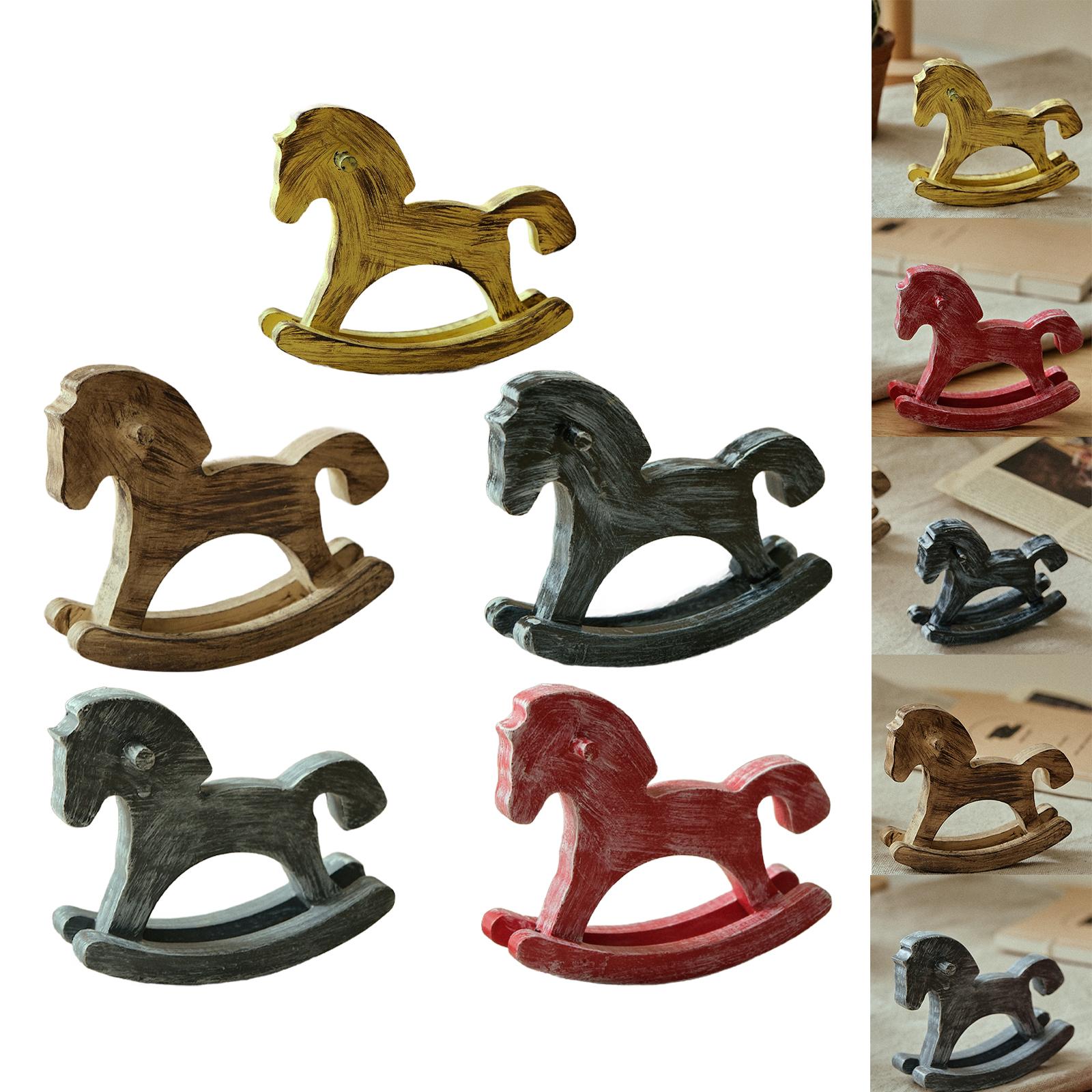 Caballo Balancín de Madera, Ad - Art Craft Horse reseña y precio