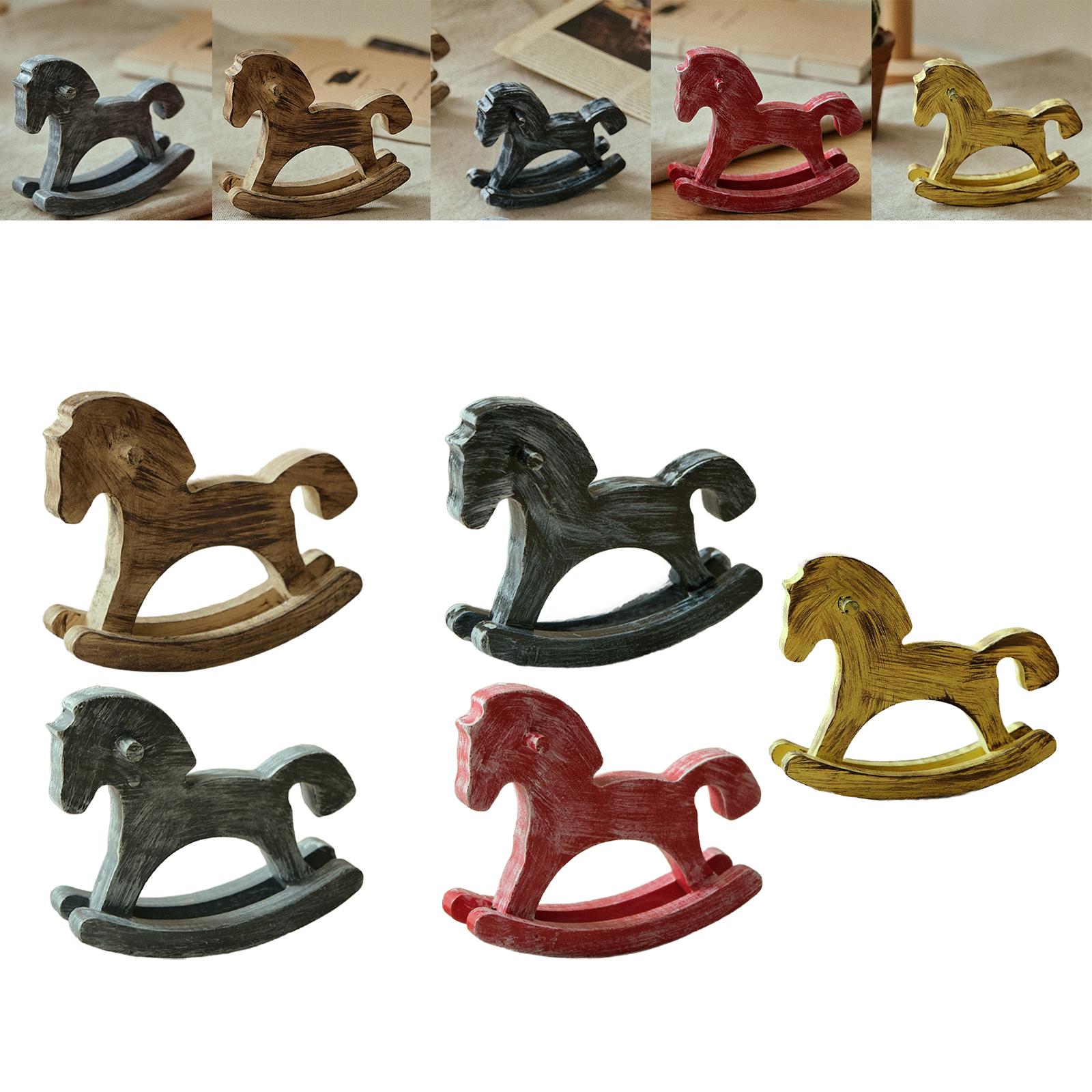 Caballo Balancín de Madera, Ad - Art Craft Horse reseña y precio