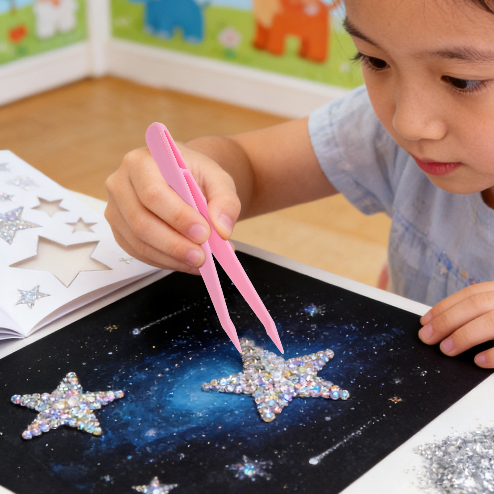 20 Pinzas de Plástico para Pre - Art Craft For Preschoolers reseña y precio