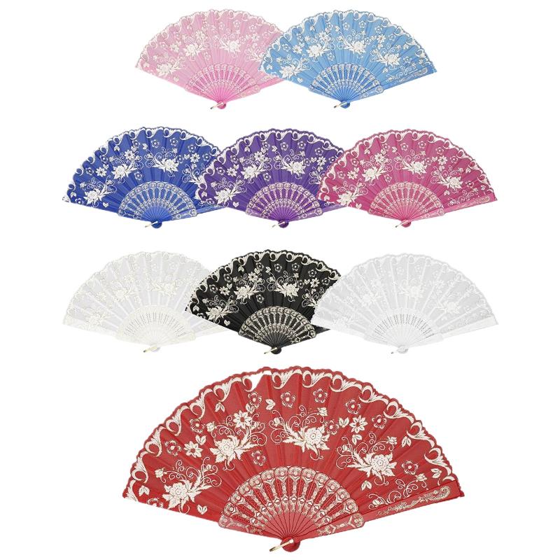1 Abanico Plegable Vintage Est - Chinese Art Craft reseña y precio