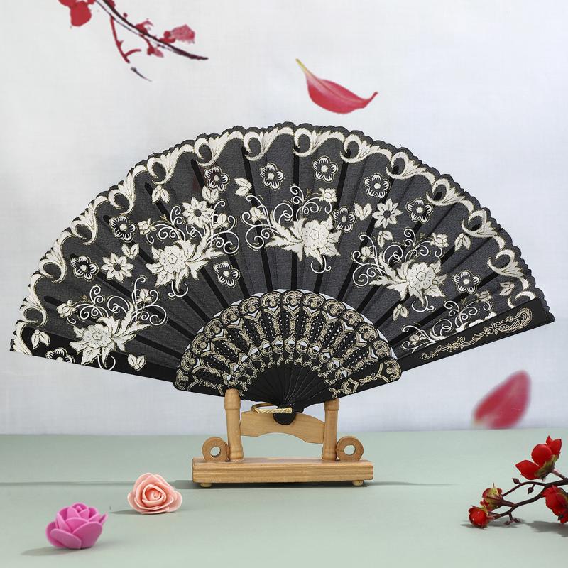 1 Abanico Plegable Vintage Est - Chinese Art Craft reseña y precio