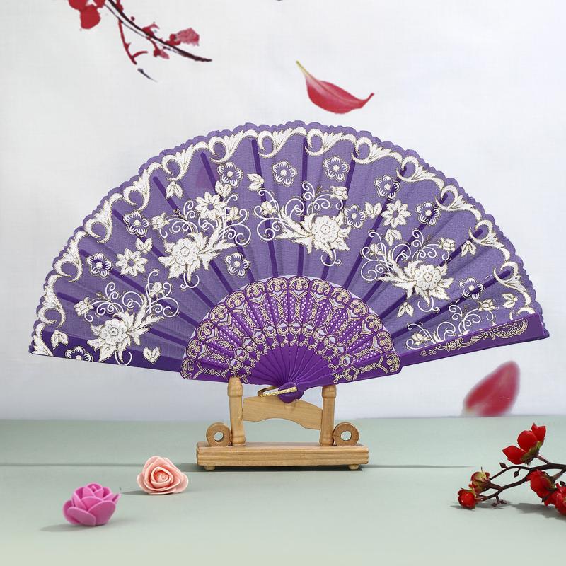1 Abanico Plegable Vintage Est - Chinese Art Craft reseña y precio
