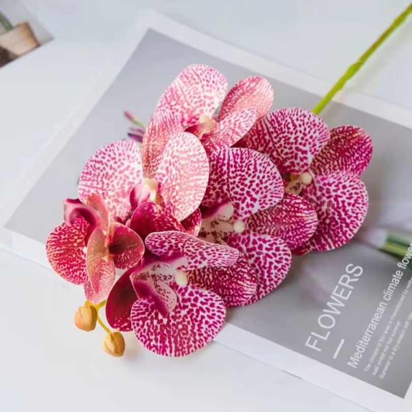 Flores artificiales 3D, maripo - Art Craft Vase reseña y precio