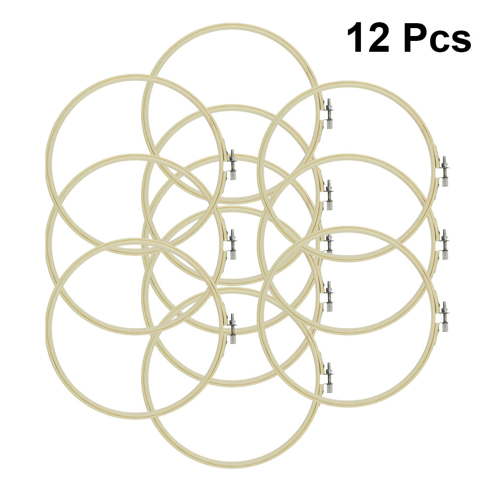 Juego de 12 aros de bordado de - Art Craft Gift Ideas reseña y precio