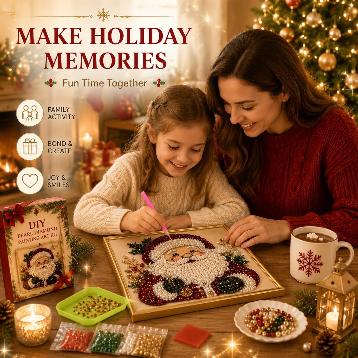 Kit de Arte de Pintura de Diam - Art Craft Holiday reseña y precio