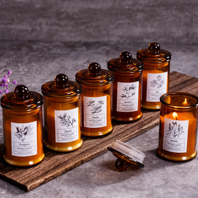 Tarro de vidrio Vintage, vela  - Soy Candle Fragrance Oil reseña y precio