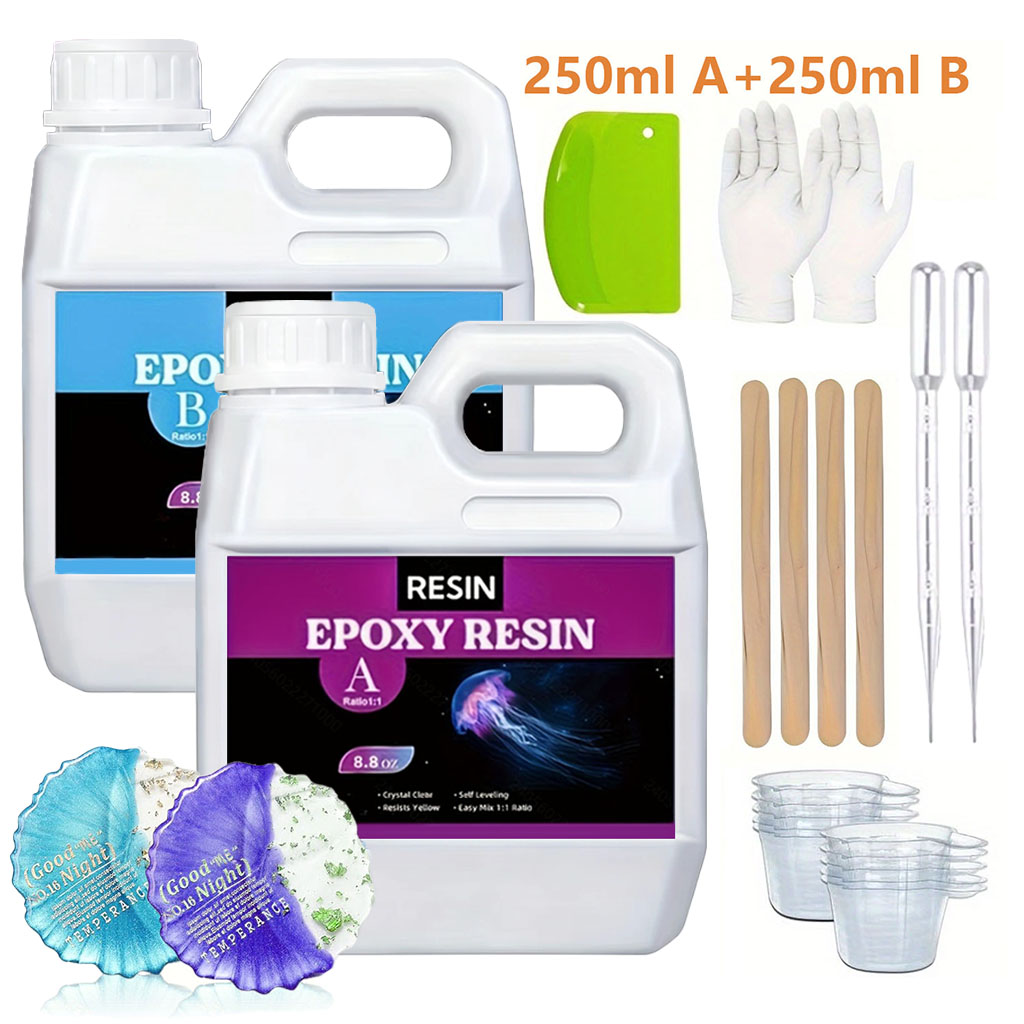 Kit de Resina Epoxi Transparen - The Art And Craft Of Jewelry reseña y precio