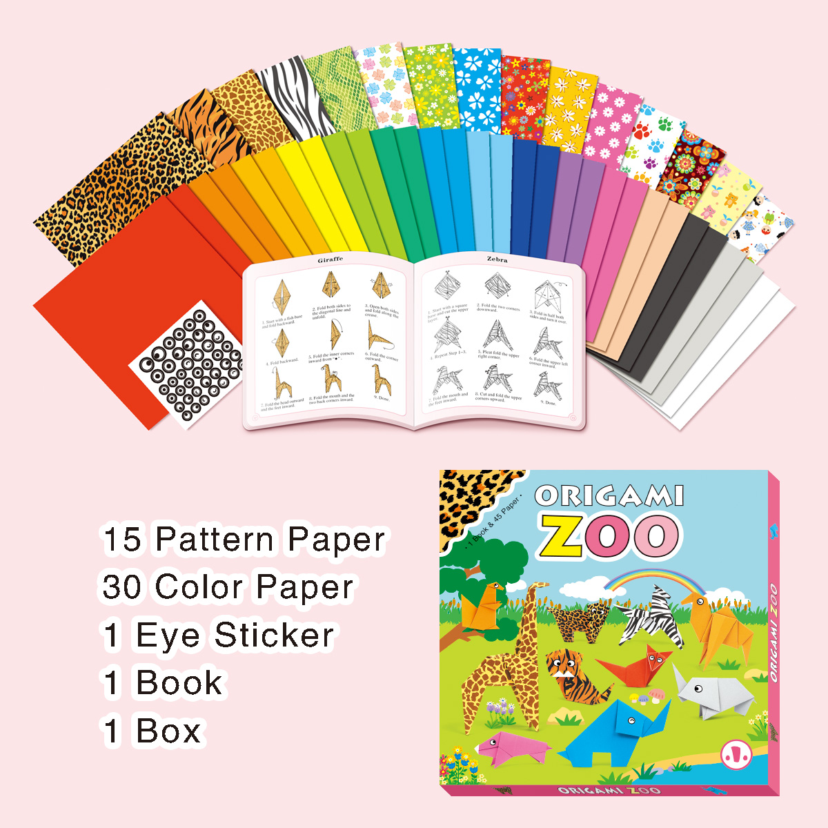 Kit de Manualidades de Origami - Art Craft Zoo reseña y precio