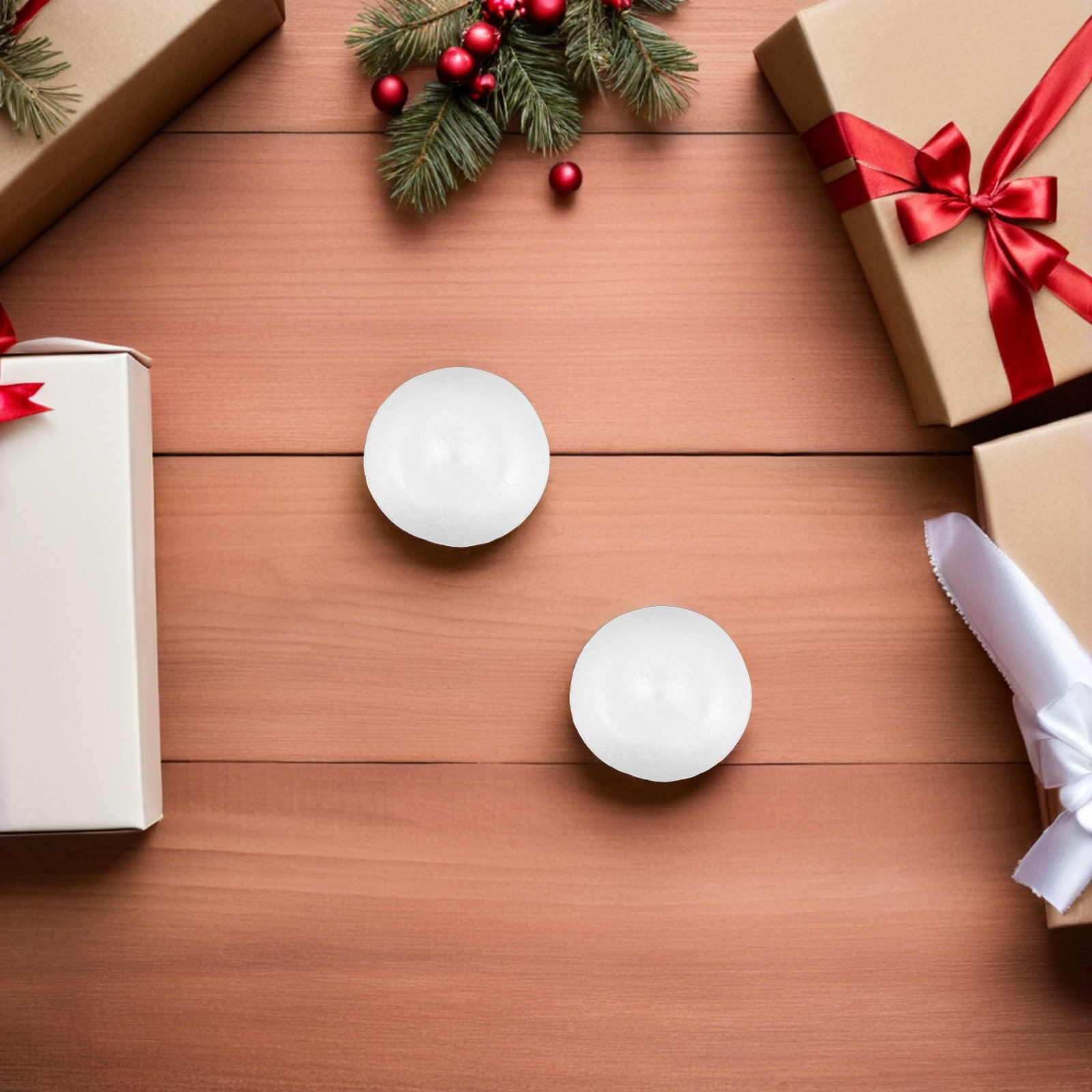 20 piezas de espuma blanca par - Art Craft Holiday reseña y precio
