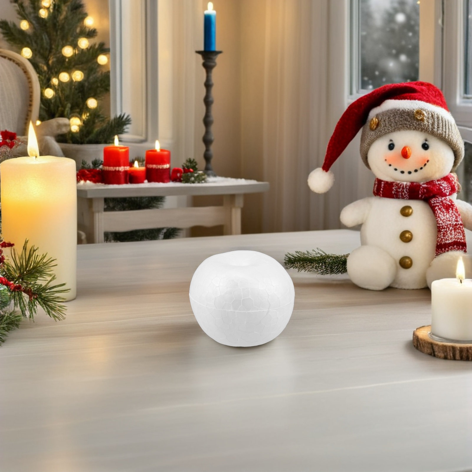 20 piezas de espuma blanca par - Art Craft Holiday reseña y precio