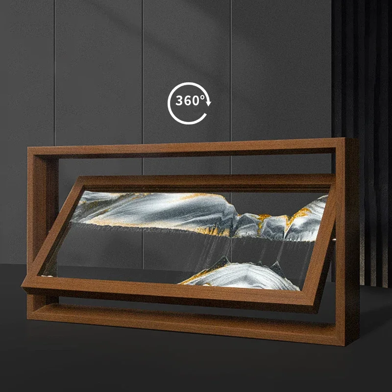Paisaje de arena giratorio 3D, - Art Craft Movement reseña y precio