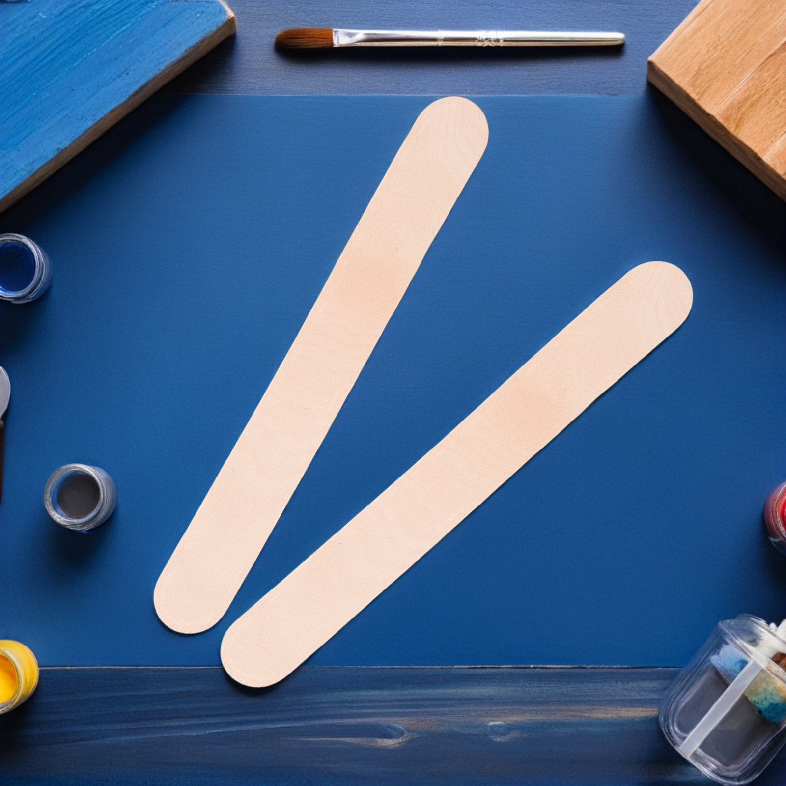 100 Palitos de Madera Jumbo Na - Art Craft Jumbo reseña y precio