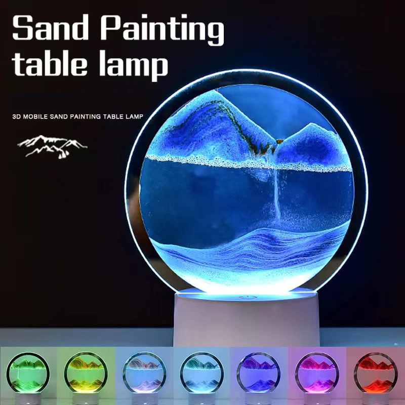 Lámpara LED 3D de Arena con 16 - Art Craft Movement reseña y precio