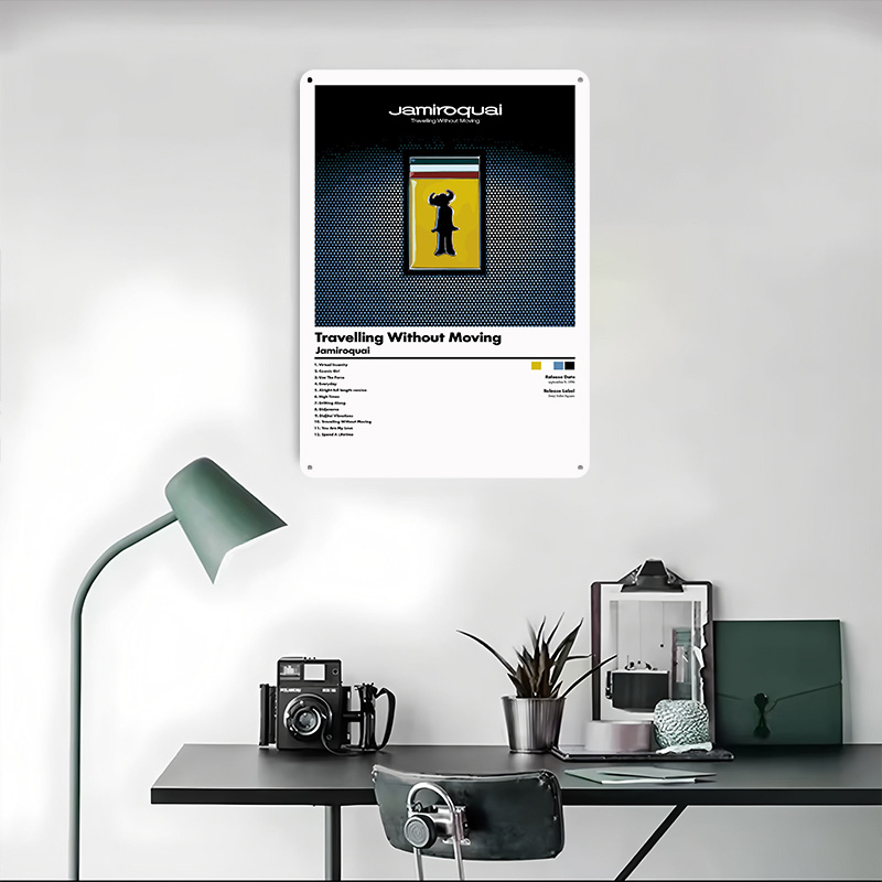 Póster Metálico del Álbum Trav - Art Craft Movement reseña y precio