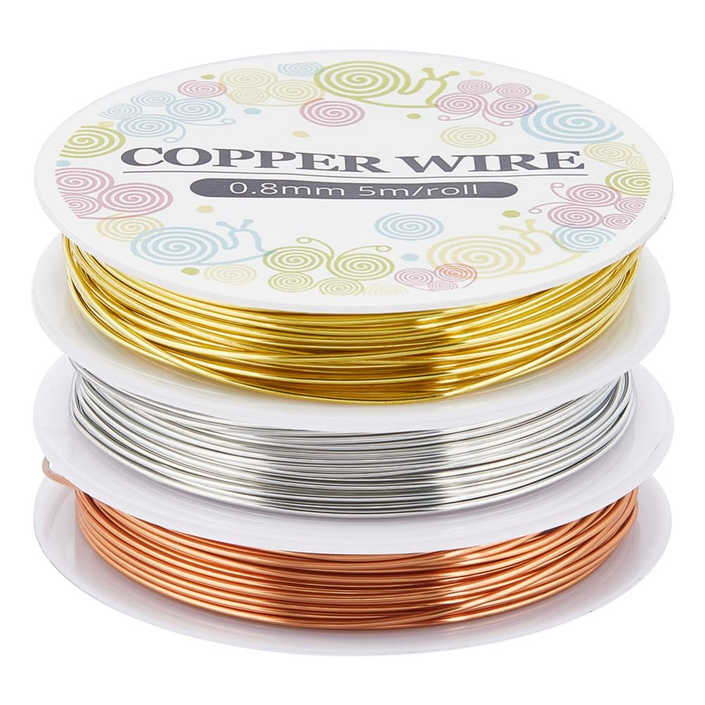Alambre de cobre para joyería  - Art Craft Wire reseña y precio