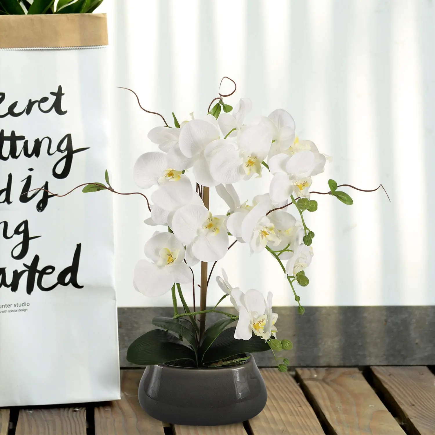 Centros de mesa de flores de o - Art Craft Vase reseña y precio