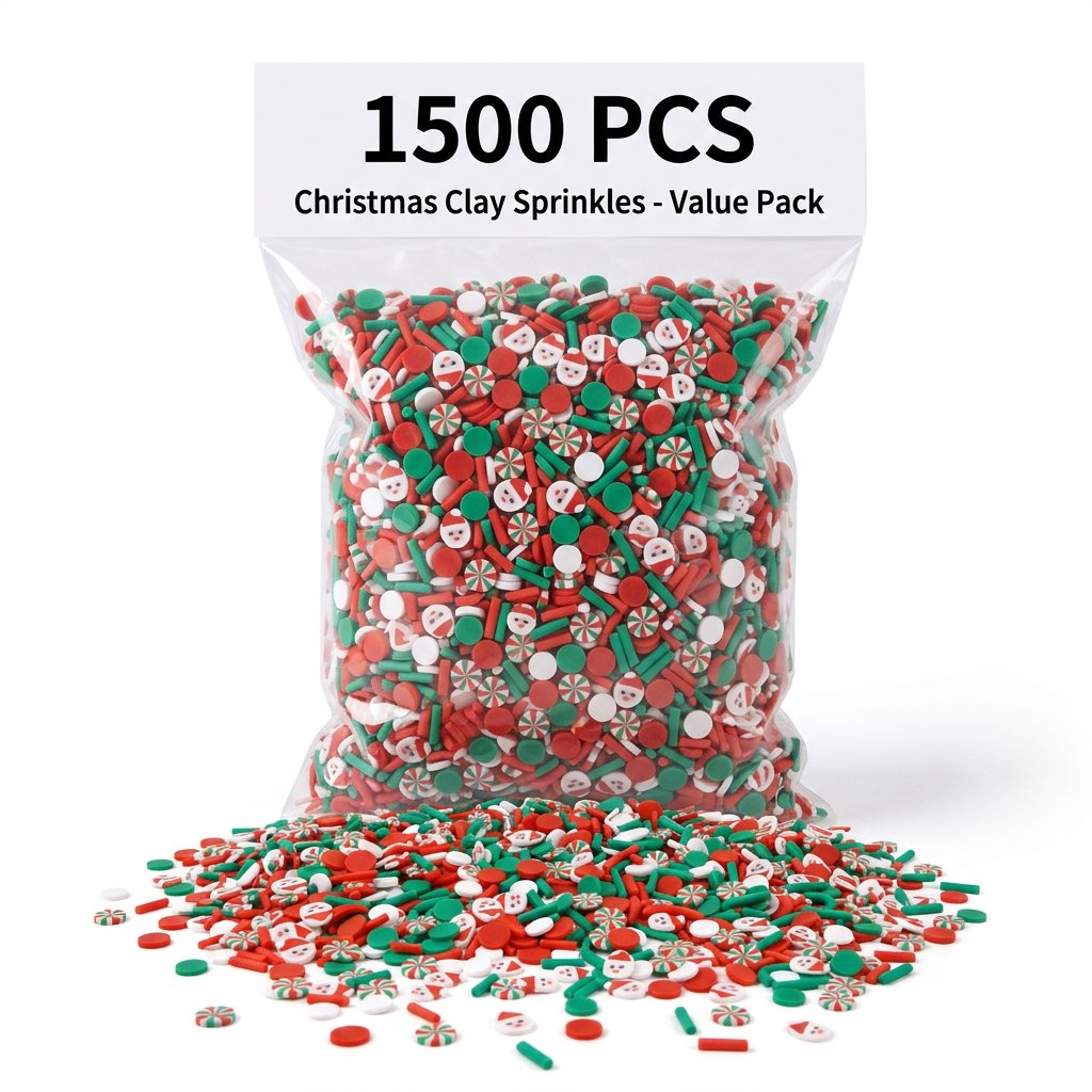 1500 piezas de adornos navideñ - Art Craft New Year reseña y precio