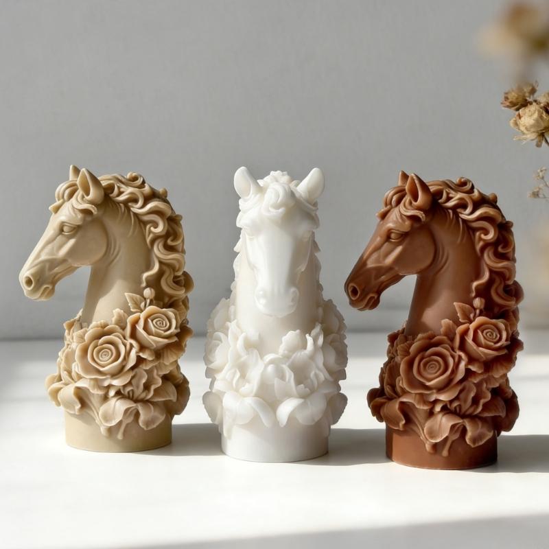 Molde silicona, escultura caba - Art Craft Horse reseña y precio