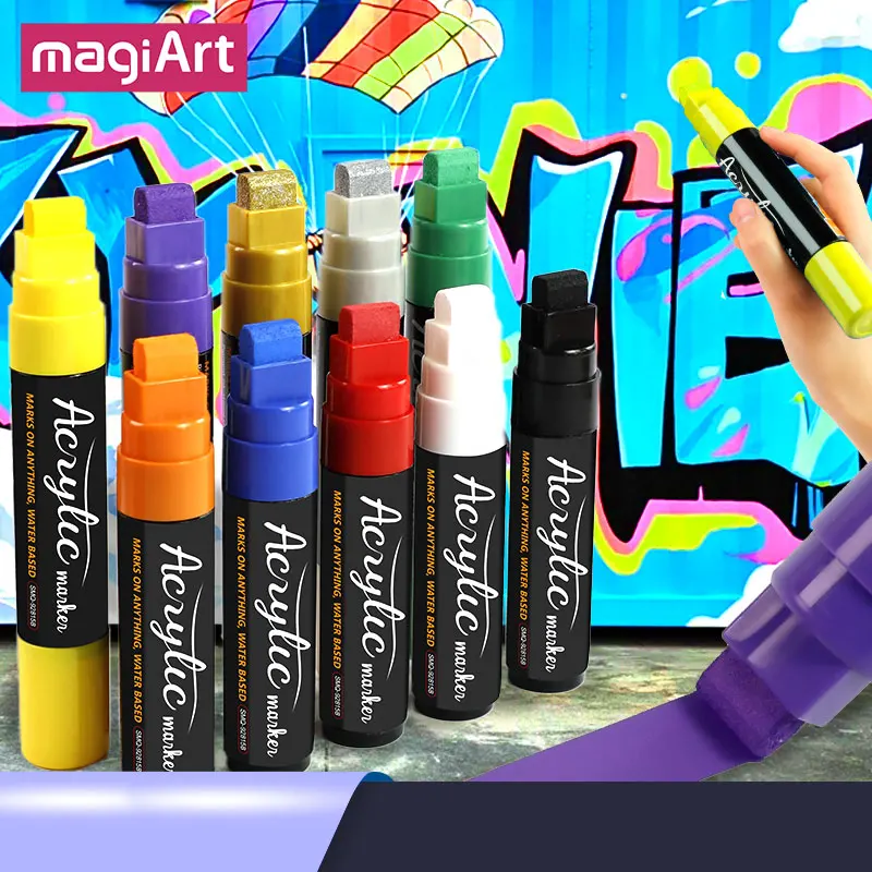 10 colores/juego de marcadores - Art Craft Jumbo reseña y precio