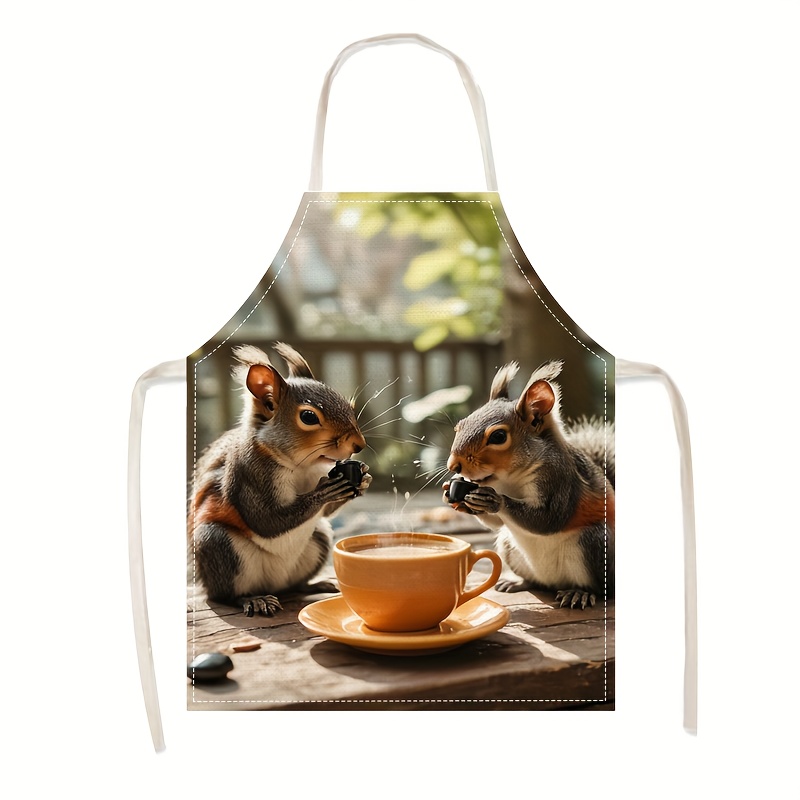 Delantal de Lino con Estampado - Art Craft Gift Ideas reseña y precio