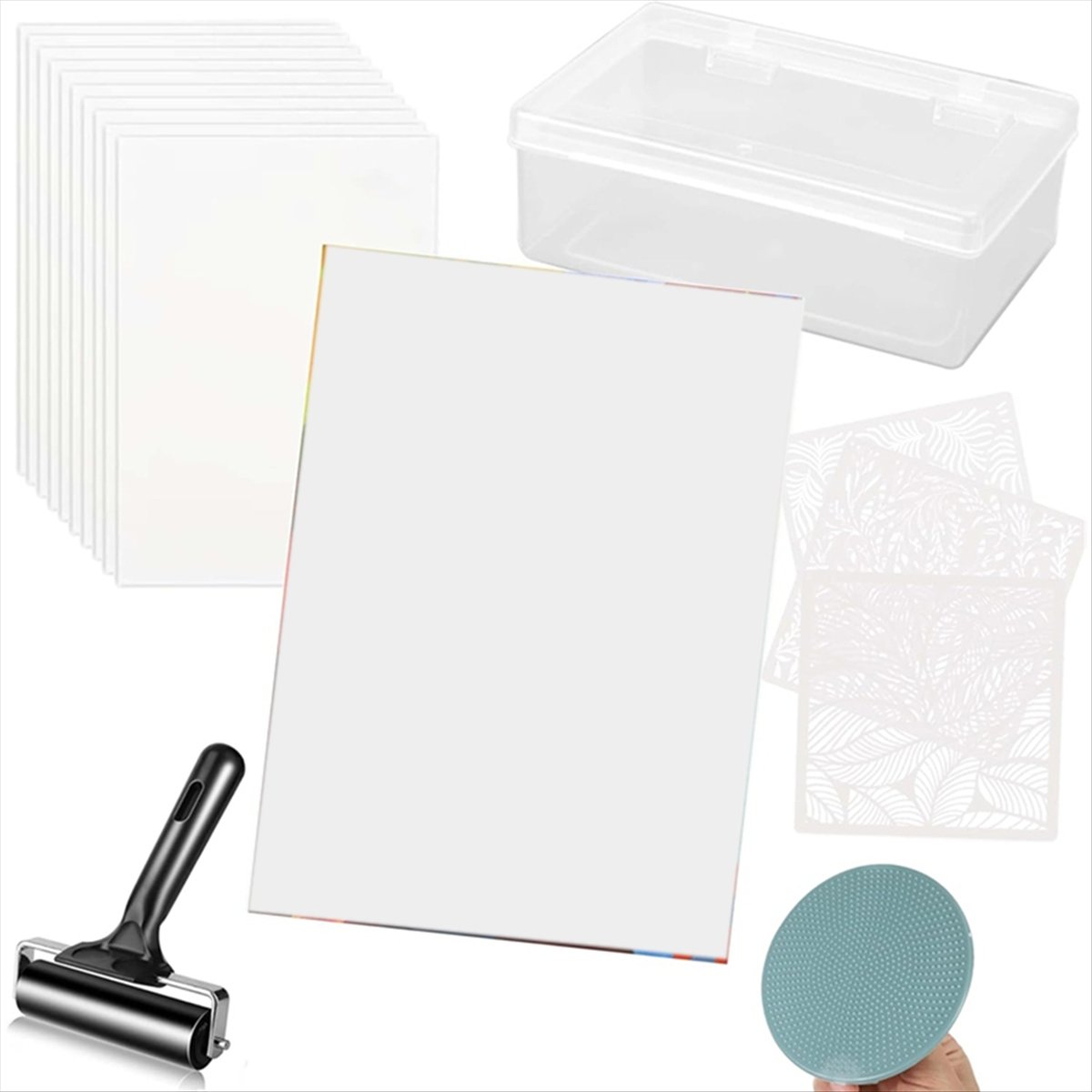 Placa de Gel Reutilizable A77K - Art X Craft reseña y precio