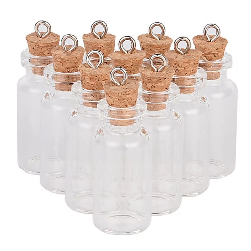 600 Uds. Mini botellas de vidr - Art Craft Zoo reseña y precio