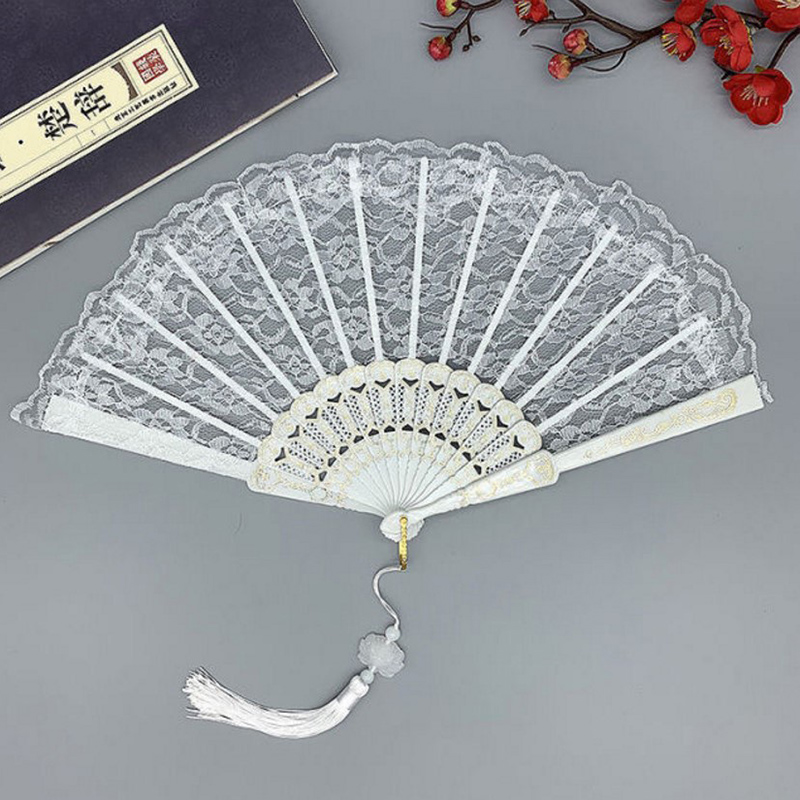 Abanico Plegable de Encaje con - Chinese Art Craft reseña y precio