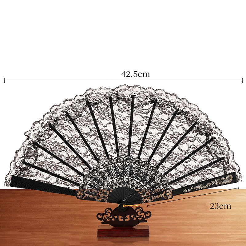 Abanico Plegable de Encaje con - Chinese Art Craft reseña y precio