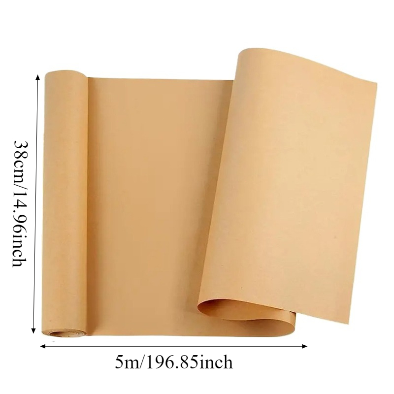 Papel Kraft Marrón de 38 cm x  - Art X Craft reseña y precio
