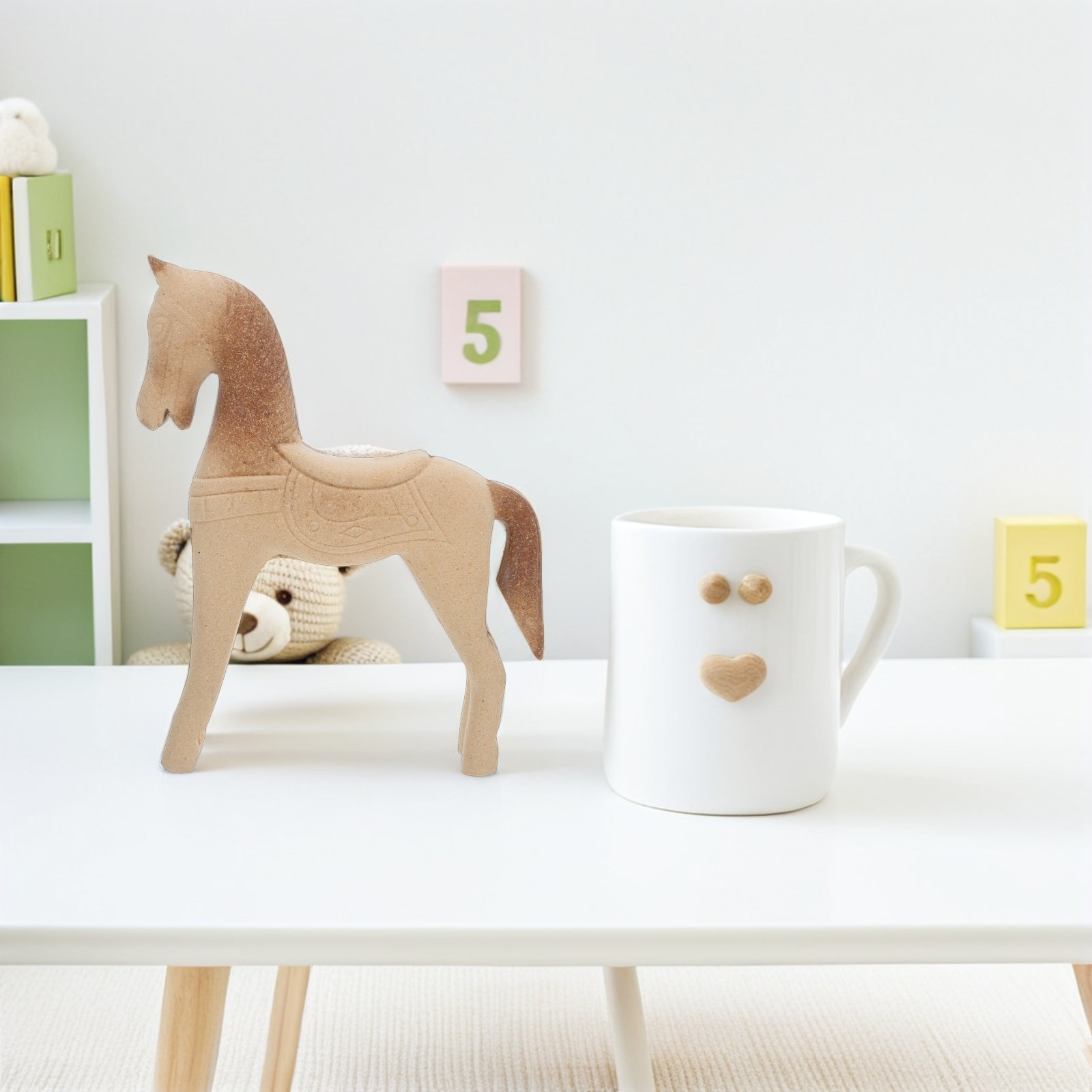 Caballo de Madera Sin Acabar T - Art Craft Horse reseña y precio