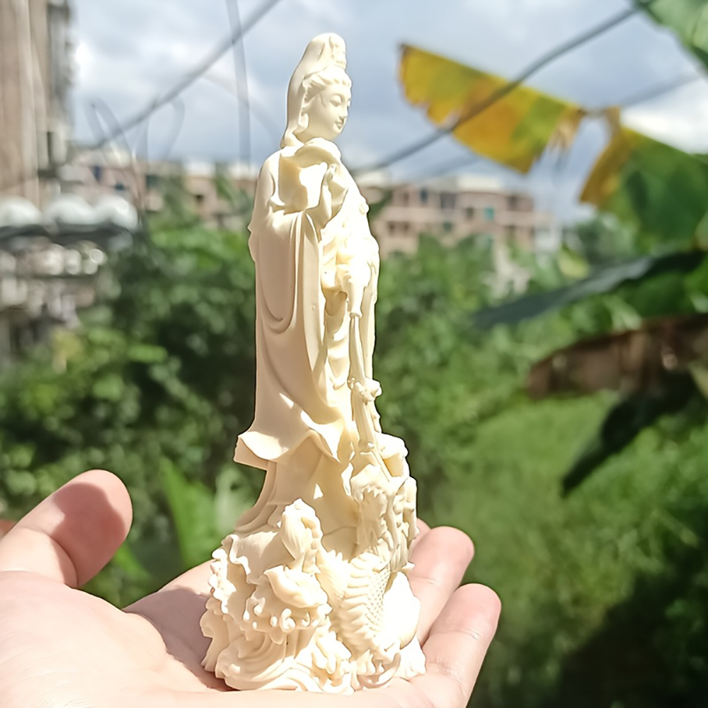 Estatua de Buda Guanyin de Res - Art Craft New Year reseña y precio