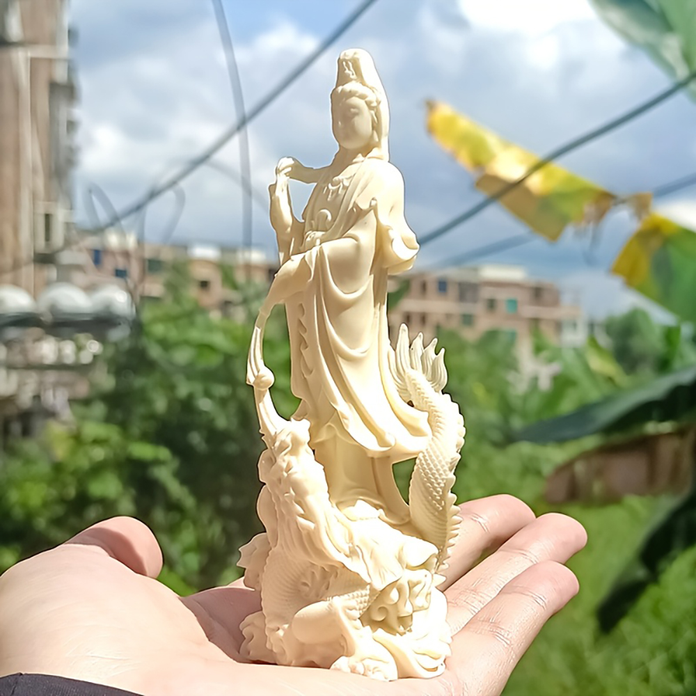 Estatua de Buda Guanyin de Res - Art Craft New Year reseña y precio