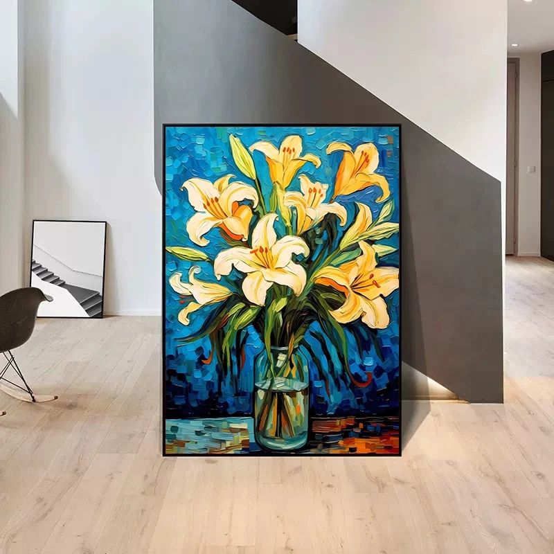 Pintura en lienzo sin marco, i - Art Craft Vase reseña y precio