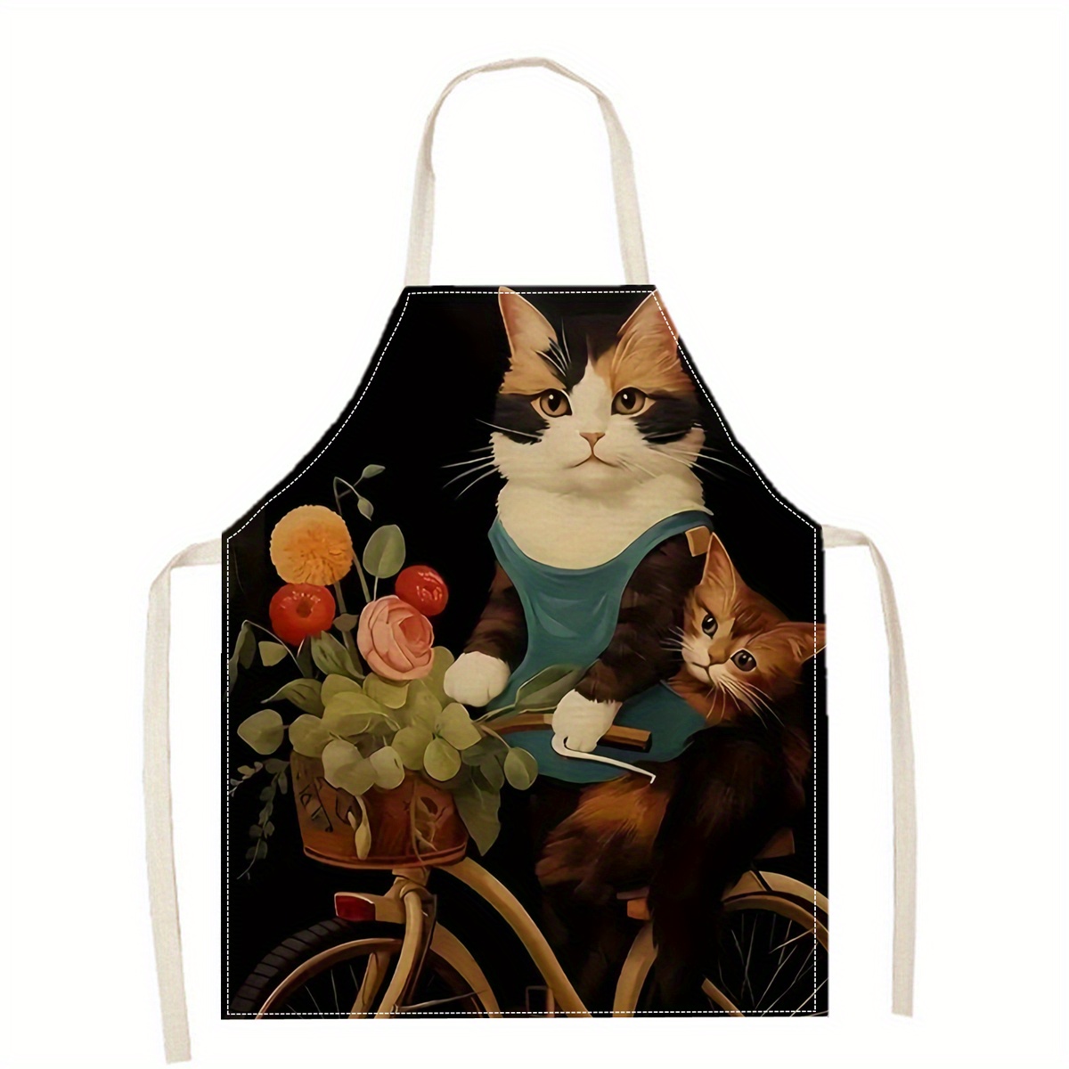 Delantal de Lino con Estampado - Art Craft Gift Ideas reseña y precio