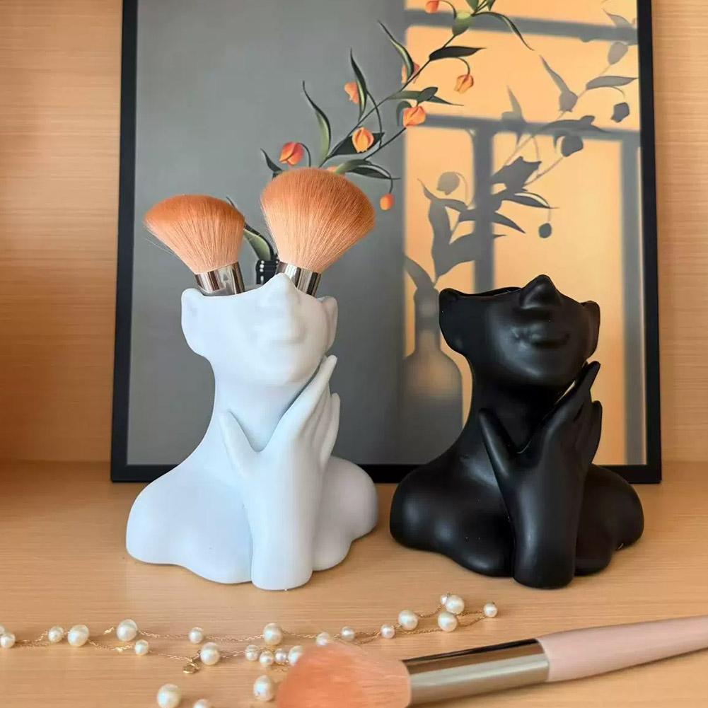 Figura de Busto Femenino, Flor - Art Craft Vase reseña y precio