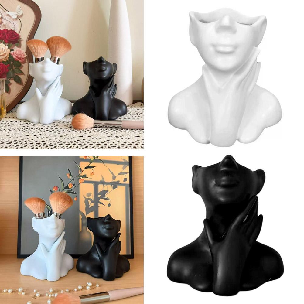 Figura de Busto Femenino, Flor - Art Craft Vase reseña y precio